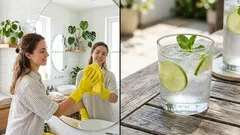 Pulizia di finestre e specchi degli anni '40 senza prodotti chimici: un semplice trucco per farli brillare