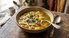 Questa zuppa di pollo va sempre a ruba — tutto grazie a un piccolo dettaglio