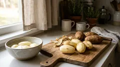 Non farlo mai con le patate: dopo averle sbucciate si scuriscono, ed ecco cosa significa